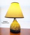 Maine Wood Lobster Trap Marker Table Lamp