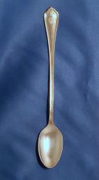 RARE -- U.S. Coast Guard Wardroom flatware -- iced tea spoon (antique)
