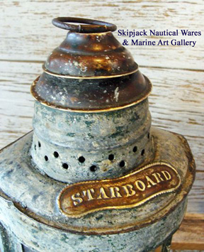 Authentic marine starboard ships light. Authentic marine starboard ships light.