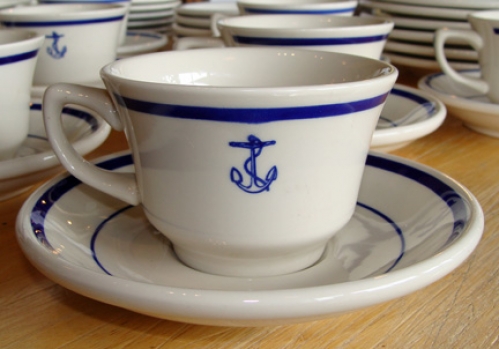 U.S. Navy Wardroom cup - 3 3/4" (vintage)