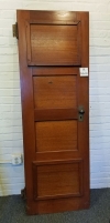 Salvaged Mahogany Door From the Tugboat Esso Massachusetts