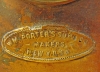 Rare American Combination Small Vessel Running Light, Wm. Porter's Sons, New York, makers plate