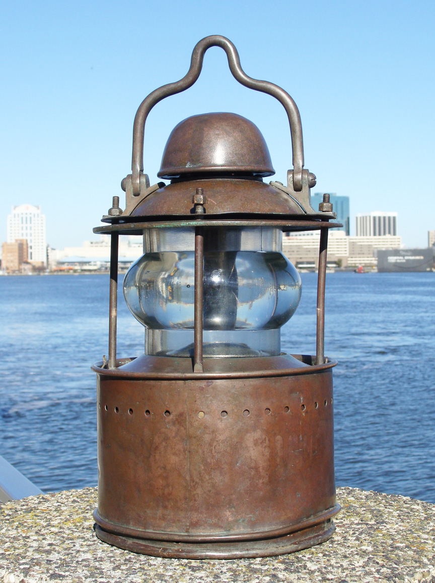 Small Brass 90 Degree Passageway Light (new): Skipjack Nautical Wares