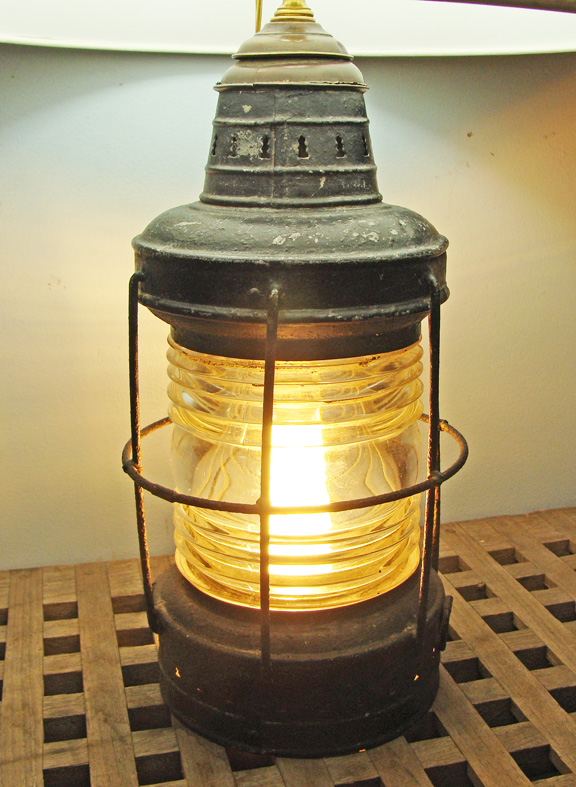 National Marine Co Lantern Table Lamp *: Skipjack Nautical Wares