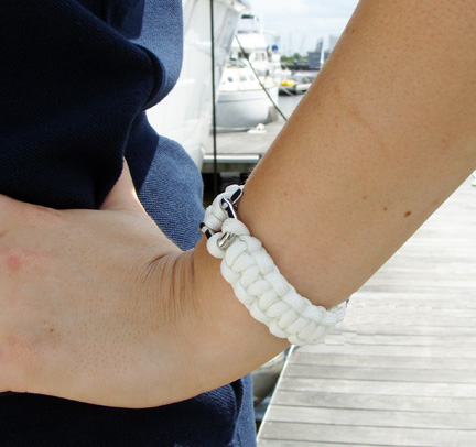 Boat rope bracelets on sale