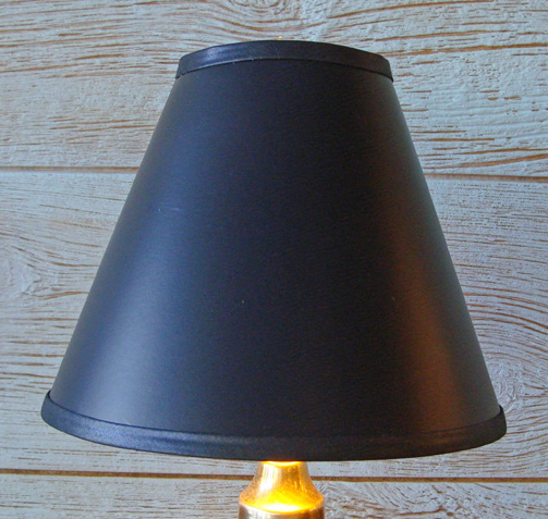 9 Inch Black Parchment Lamp Shade 9 Inch Black Parchment Lamp Shade