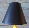 9 Inch Black Parchment Lamp Shade