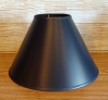 16 Inch Black Parchment Lamp Shade