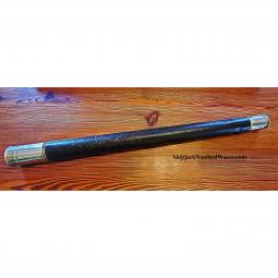 Mid-19th Century Single Draw Spyglass Telescope, W Cox, Devonport, Plymouth