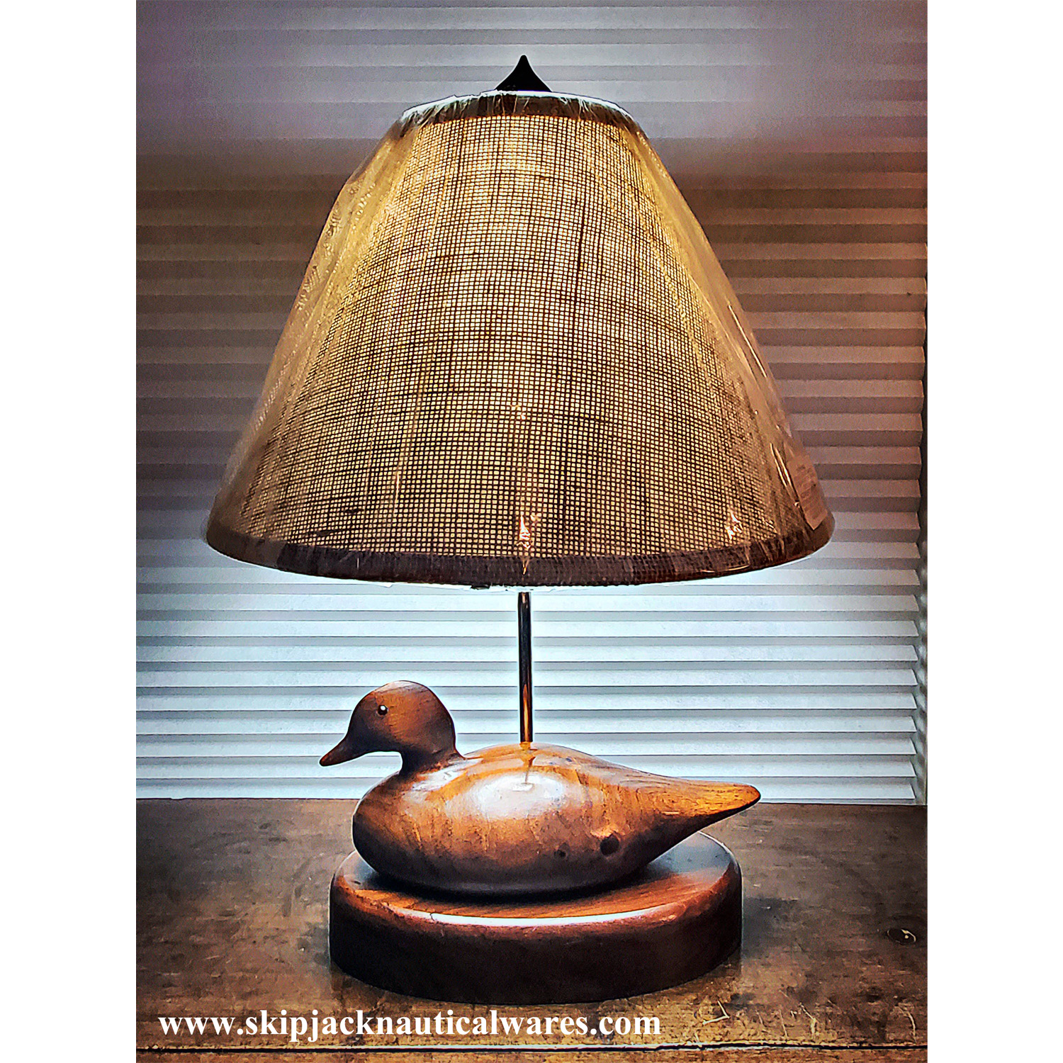 Wooden duck lamp hotsell
