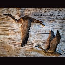 Pair of Flying Geese