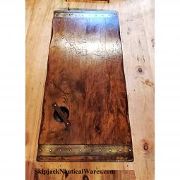 Vintage Hatch Cover Nautical Coffee Table