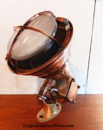 Authentic Brass & Copper Marine Spotlight