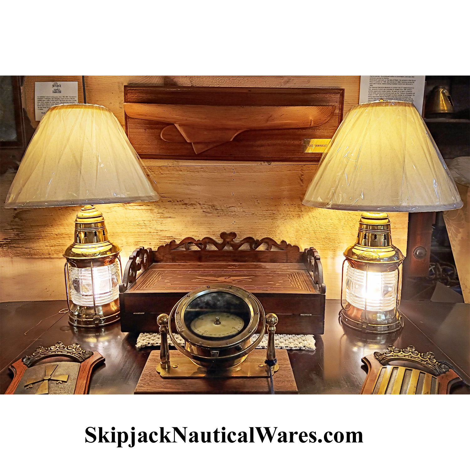 Nautical brass light fixtures on sale