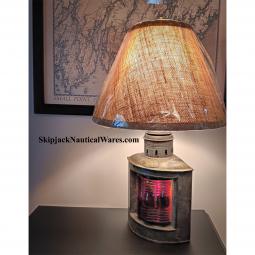 Triplex Port Light Nautical Table Lamp