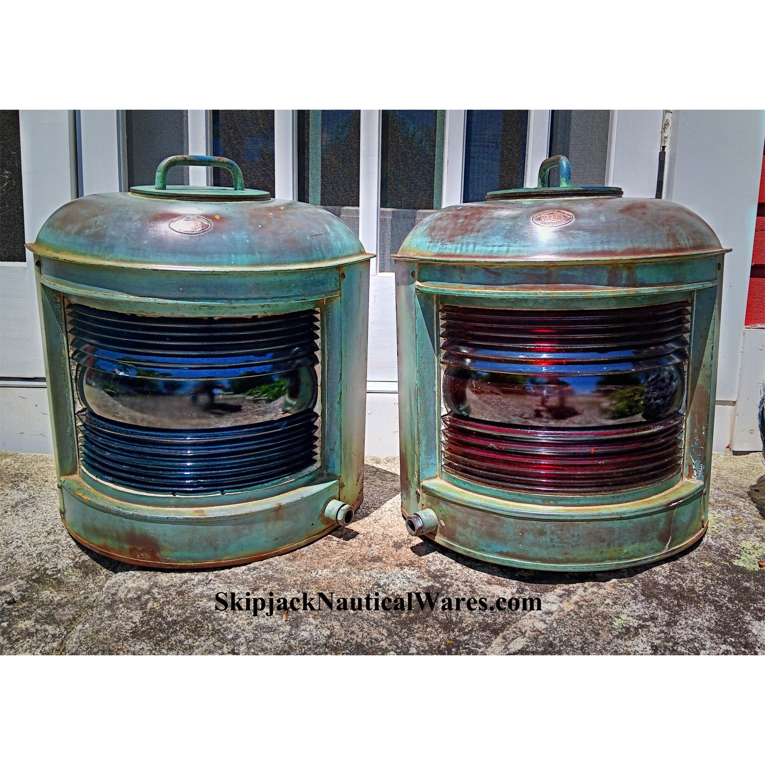 Vintage perko navigation lights best sale