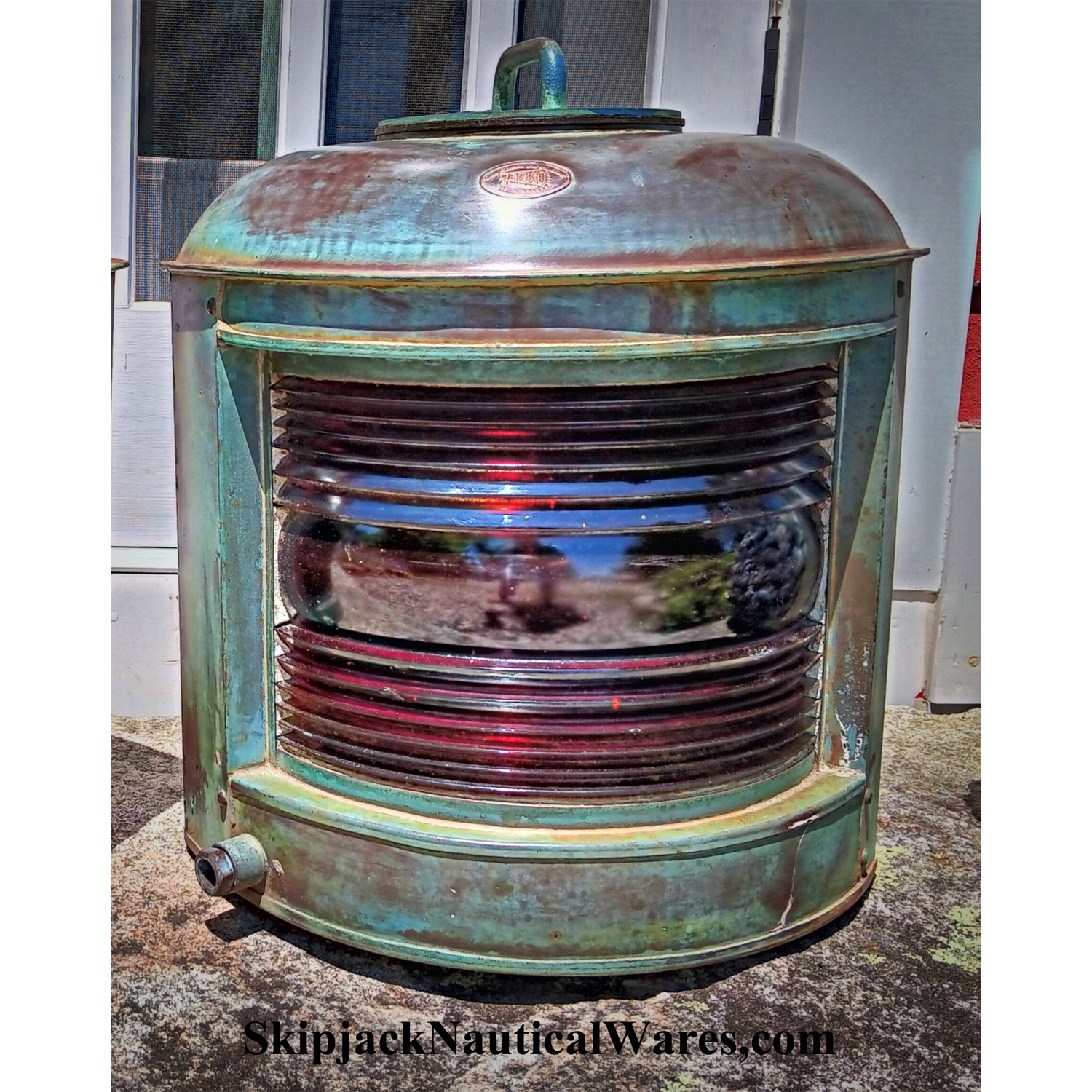 Antique perko navigation lights on sale
