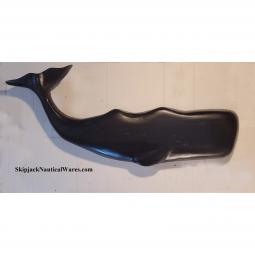 Black Sperm Whale Wall Hanging