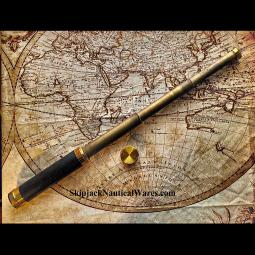 Fine French Made Three Draw Spyglass telescope