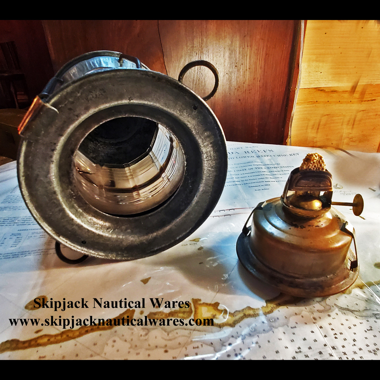 【★大感謝セール】 With Lantern Anchor Triplex Burner: Wares Nautical Skipjack その他