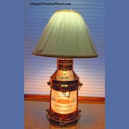 National Marine Co Lantern Table Lamp *: Skipjack Nautical Wares