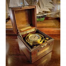 World War II Hamilton 22 Boxed Chronometer