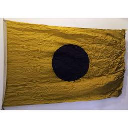 Vintage Ship's Signal Flag -- India (I) -- 75x48