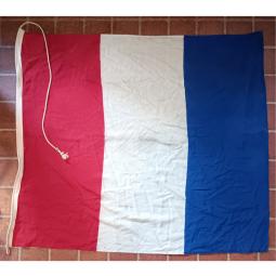 Vintage Ship's Signal Flag -- Tango (T) -- 55x47