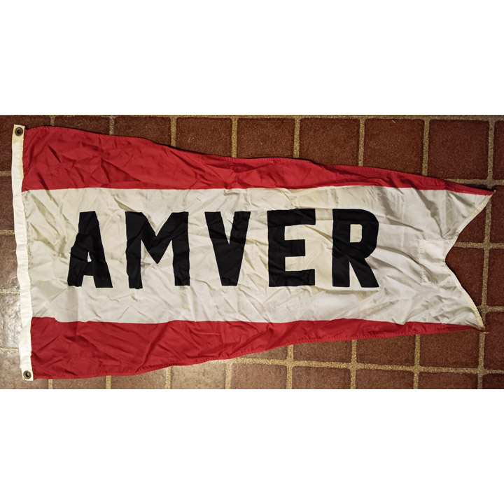 AMVER Pennant Flag -- Automated Mutual-Assistance Vessel Rescue System ...