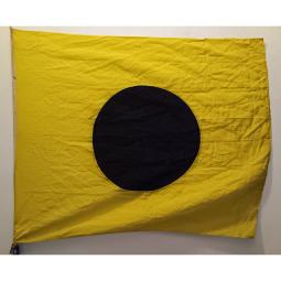 Vintage Ship's Signal Flag -- India (I) -- 64x51