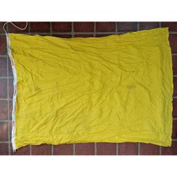 Vintage Ship's Signal Flag -- Quebec (Q) -- 46x36