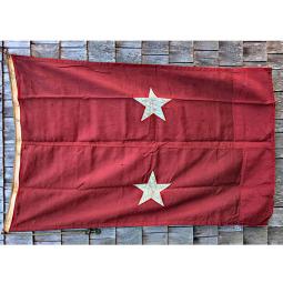 Rare U.S. WWII U.S. Marine Corps 2 Star Major General Command Flag -- 60x40