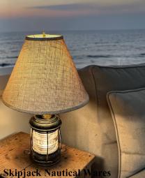 An early 20th Century Perko Anchor Lantern, Nautical Table Lamp