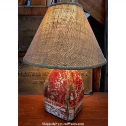 Authentic Maine Lobster Buoy Marker Nautical Table Lamp