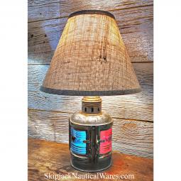 Antique Bow Navigation Light Table Lamp