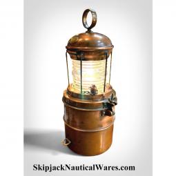 Perko Copper Anchor or Navigation Light With Removable battery Housing