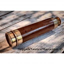 A Three-Draw Refractor Pocket Telescope