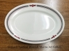 American President Lines oval plate, circa 1960