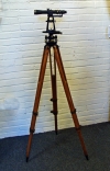 Vintage C.L. Berger & Sons Architects Transit on Tripod Stand, full view