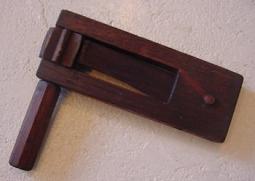 Watchman's rattle or ship's battle rattle, late 19th century