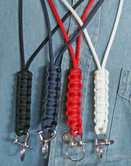 Mariner Nautical Nylon Rope ID Credential Lanyard: Skipjack Nautical Wares