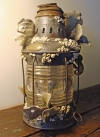 Anchor Lantern Sculpture by Kevin Collins- Natuical Marine Art Lighting