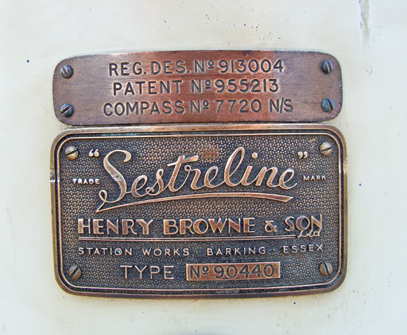 Henry Browne Sestreline ship binnacle compass antique nautical