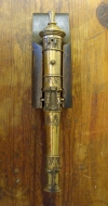Antique Indonesian Brass Lantaka Cannon, top view