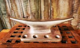 Ex-Large WWII Era Brass Dock Cleat