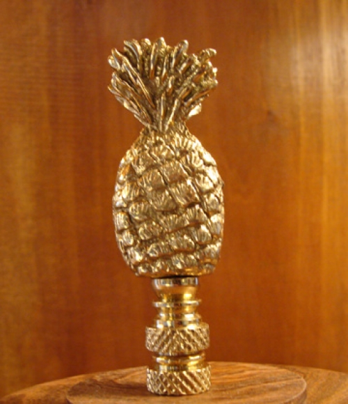 Brass Pineapple Lamp Finial