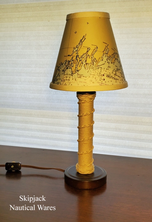 Small Marlinspike Nautical Table Lamp
