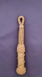 Hand-tied Marlinspike Bell Rope -- 8" length