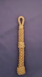 Hand-tied Marlinspike Bell Rope -- 8" length