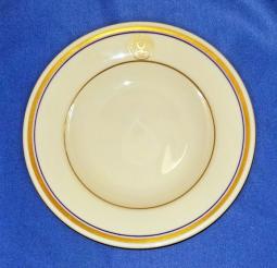 U.S. Department of the Navy china cereal/fruit bowl; 6-3/4" (vintage)